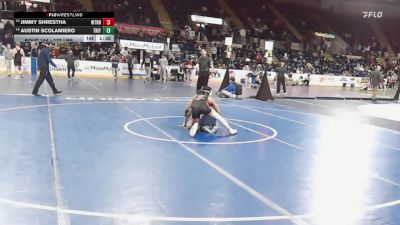 132 lbs Consi Of 8 #1 - Jimmy Shrestha, Watertown vs Austin Scolamiero, Triton