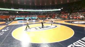 1A 113 lbs Champ. Round 1 - Evan Johnson, Kankakee (McNamara) vs Landon Near, Sterling (Newman Central Catholic)