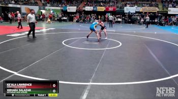 100G 5th Place Match - Ke`ala Lawrence, North Pole Patriots vs Xiimara Salazar, Kotzebue High School