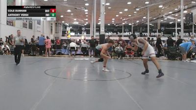 174 lbs Semifinal - Cole Dunham, Team Shutt Garnett Trained - HSC vs Anthony Verdi, Ruthless - HSC