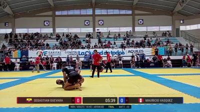 Sebastian Guevara vs Mauricio Vasquez 2025 ADCC Ecuador Open