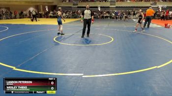 108 lbs Cons. Round 2 - Wesley Thieke, LSH (LeSueur/Henderson) vs Landon Peterson, Bemidji