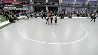 Junior Girls - 100 lbs Cons. Round 3 - Lemuna Gurisho, Doomsday Wrestling Club vs Khyla Lipumano, Arizona Girls Wrestling