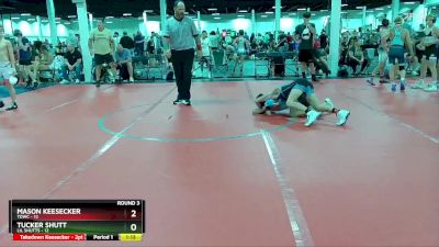 92 lbs Round 3 (4 Team) - Tucker Shutt, Lil Shutts vs Mason Keesecker, TDWC