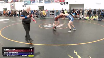 138 lbs Champ. Round 1 - Owen Peterson, Interior Grappling Academy vs Blake Bailey, Cordova Pounders Wrestling Club