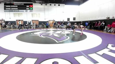 113 lbs Consi Of 8 #2 - Emma Gordon, South Windsor vs Johec Cintron, New Britain