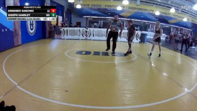 106 lbs Champ Round 1 (16 Team) - Armando Sanchez, Cypress Creek vs Joseph Handley, Eagles WC