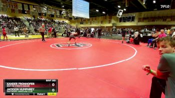 106 lbs Quarterfinal - Jackson Humphrey, High Desert Wrestling Club vs Xander Fronhofer, Beat The Streets Oxnard