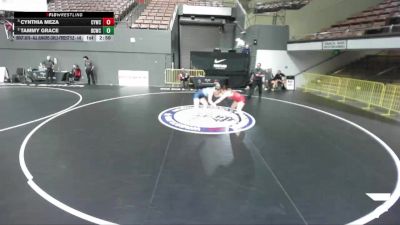 Semis - Cynthia Meza, Calaveras Youth Wrestling Club vs Tammy Grace, Daniel Cormier Wrestling Club