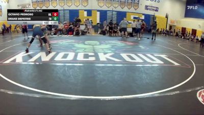 150 lbs Round 2 (8 Team) - Drake DePetris, Funky Monkey vs Octavio Pedroso, Wild Horse Riders