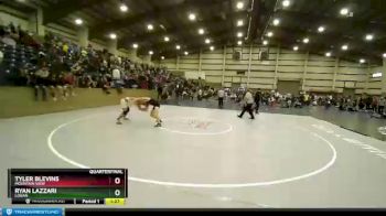 144 lbs Quarterfinal - Ryan Lazzari, Logan vs Tyler Blevins, Mountain View