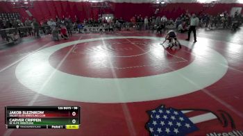 98 lbs 5th Place Match - Carver Crippen, DC Elite Wrestling vs Jakob Sleznikow, Valley Elite Wrestling Club