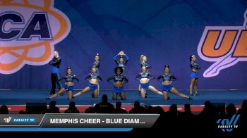 Memphis Cheer - Blue Diamonds [2019 Senior 5 Day 2] 2019 UCA Smoky Mountain Championship
