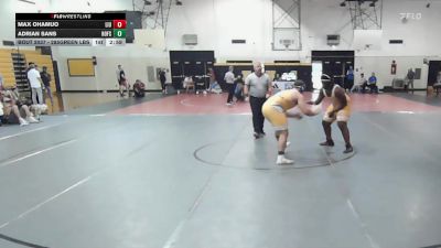 285Green lbs Rr Rnd 2 - Max Ohamuo, LIU vs Adrian Sans, Hofstra