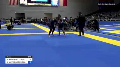 MAYARA MONTEIRO CUSTÓDIO vs ALISON VICTORIA TREMBLAY 2021 World IBJJF Jiu-Jitsu No-Gi Championship