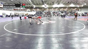 157 lbs Champ. Round 2 - Nicholas Freeland, Hastings (Neb.) vs Kadrick Lewallen, Arizona Christian University
