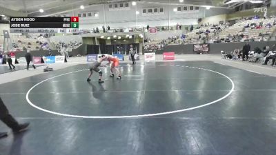 165 lbs Semis & 1st Wb (8 Team) - Jose Ruiz, Millington Central High School vs Ayden Hood, Pigeon Forge High School