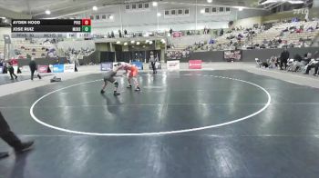 165 lbs Semis & 1st Wb (8 Team) - Jose Ruiz, Millington Central High School vs Ayden Hood, Pigeon Forge High School