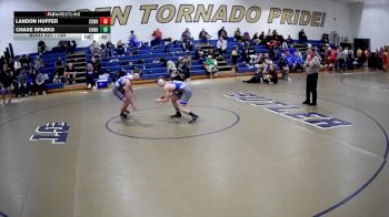 139 lbs 1st Place Match - Chase Sparks, Connellsville vs Landon Hoffer, Connellsville