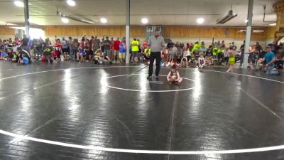 56 lbs Consi Of 8 #1 - Kellan Campbell, Johnson City vs Griffin Kreider, Towanda