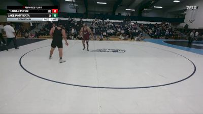 285 lbs Semifinal - Logan Flynn, Arcadia vs Jake Pomykata, Johns Hopkins