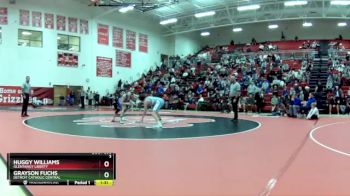 126 lbs 1st Place Match - Grayson Fuchs, Detroit Catholic Central vs Huggy Williams, Olentangy Liberty