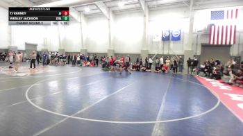 120 lbs Champ. Round 2 - TJ Varney, American Fork vs Wesley Jackson, Syracuse