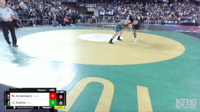 4A 285 lbs Semifinal - Zayne Kuewa, Skyline vs Mateo Armendariz, Sunnyside