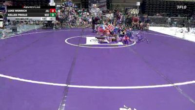 58 lbs Round Of 16 - Luke Wenrich, Julian vs Kellen Priolo, West Friendship