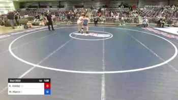 97 lbs Consi Of 4 - Katey Valdez, CO vs Mary Manis, FL