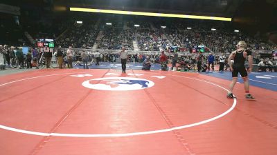 4A-138 lbs Champ. Round 1 - Caide Peak, Natrona County vs Breckin Henry, Thunder Basin High School