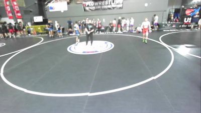 140 lbs Kolby Dennington, SJWA - San Joaquin Wrestling Association vs Julian Gonzalez, KCWA - Kern County Wrestling Association