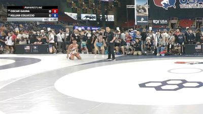 113 lbs Champ. Rd Of 32 - Oscar Gauna, Kansas vs Killian Coluccio, New Jersey