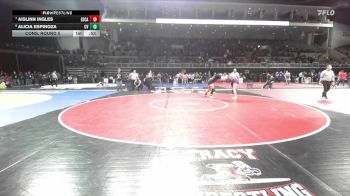 190 lbs Cons. Round 5 - Aislinn Ingles, Escalon vs Alicia Espinoza, Central Valley