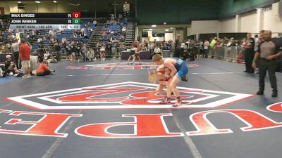 126 lbs Round Of 128 - Max Dinges, PA vs John Winker, VA
