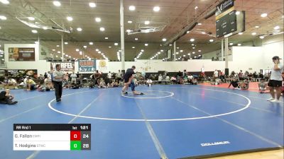 191 lbs Rr Rnd 1 - Gavin Fallon, Empire Wrestling Academy Black vs Tanner Hodgins, Shore Thing WC