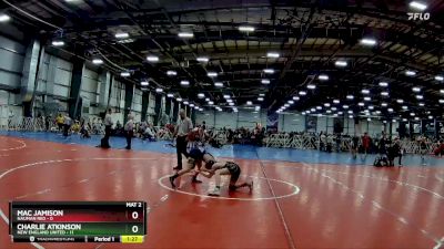 80 lbs Rd# 3 12:00pm Friday - Mac Jamison, Nauman Red vs Charlie Atkinson, New England United