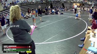 185 lbs Round 4 (6 Team) - Elizabeth NIEMI, Oregon Girls vs Addy Anderson, Team USA