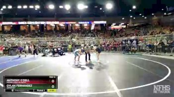 1A 120 lbs Cons. Round 2 - Anthony O`dell, Mater Lakes Academy vs Dylan Fernandez, Somerset