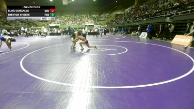 152 lbs Round Of 32 - Elias Gonzales, Sanger vs Treyton Sheets, Frontier