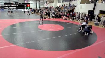 133 lbs Cons. Round 2 - Ty Daugherty, John Carroll vs Zimani Malomboza, Indiana Tech