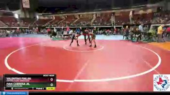 65 lbs Semifinal - Valentino Finlan, Dragon Youth Wrestling vs Ivan Cabrera Jr., Kaizen Wrestling