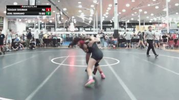 120 lbs Rr Rnd 1 - Teagan Shuman, Parabellum Wrestling Academy- MS vs Joel Serrano, Triumph Trained - MS