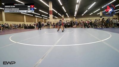 215 lbs Round Of 32 - Abrar Alam, Grind House Wrestling Academy vs Nikolai Krikstan, Finesse Wrestling Club