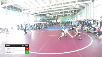 120 lbs Consi Of 8 #2 - Jacob Castillo, Lb Westside Saints vs Noah Butler, Northview