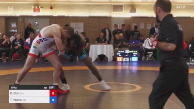 87 kg Round Of 16 - Orry Elor, USA vs Timothy Samuel Young, USA