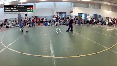 126 lbs Quarterfinal - Juelz Melvin, Bull Island Grappling vs Brody Mosier, The Union Wrestling Club