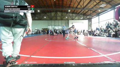 115 lbs Consolation - Aubrie Smittle, Wagoner Takedown Club vs Raelynn Edwards, Bristow Elementary Wrestling Club