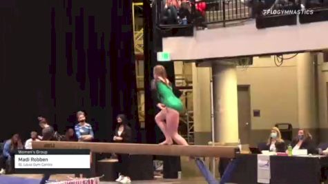Madi Robben - Women's Group, St. Louis Gym Centre - 2021 Women's Xcel Region 4 Championships