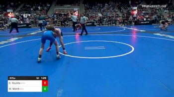 82 lbs Prelims - Connor Younts, Clinton WC vs Weston Ward, Bull Trained